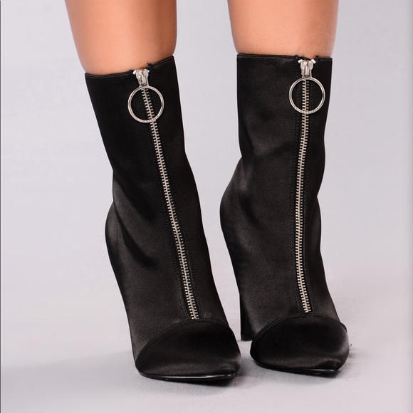 Satin Booties - Picture 3 of 5